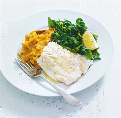 How many sugar are in baked cod with sweet potato & olive relish - calories, carbs, nutrition