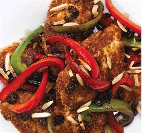 How many sugar are in balsamic chicken and peppers - calories, carbs, nutrition