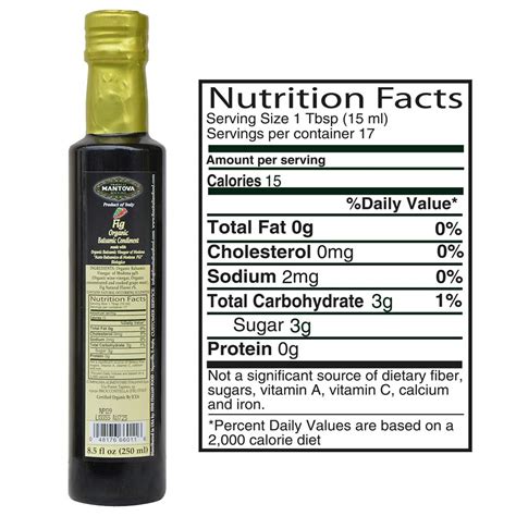 How many sugar are in balsamic vinaigrette - calories, carbs, nutrition