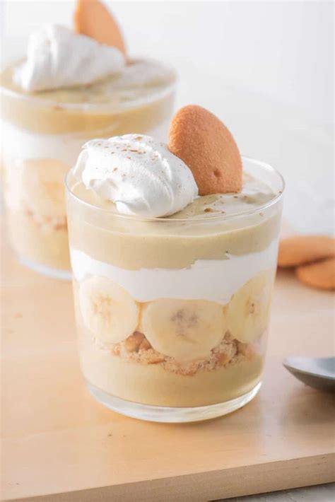 How many sugar are in banana pudding parfaits - calories, carbs, nutrition