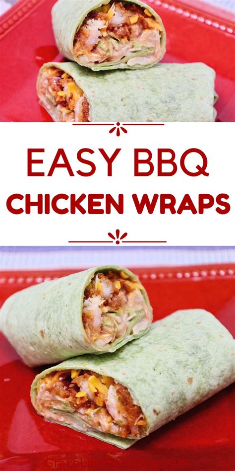 How many sugar are in barbecue chicken wrap - calories, carbs, nutrition