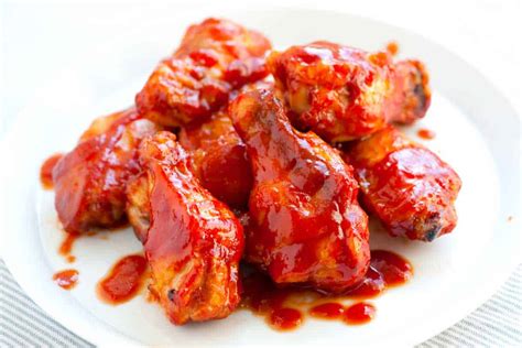 How many sugar are in barbecued wings - calories, carbs, nutrition