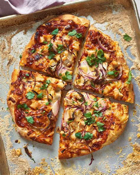 How many sugar are in bbq chicken pizza, roasted bbq chicken - calories, carbs, nutrition