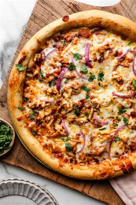 How many sugar are in bbq chicken pizza, topped crust - calories, carbs, nutrition
