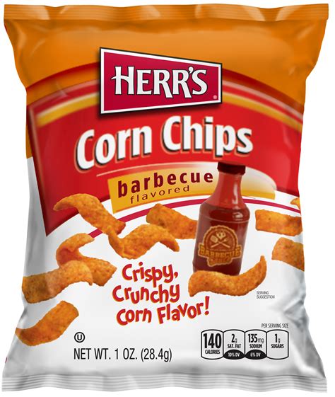 How many sugar are in bbq corn chips - calories, carbs, nutrition