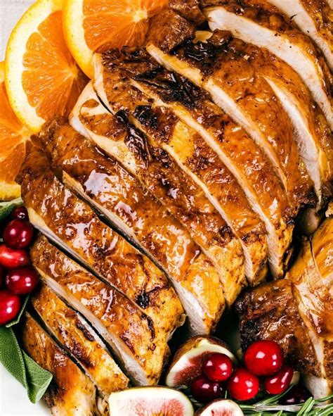 How many sugar are in bbq glazed turkey with orange salsa - calories, carbs, nutrition