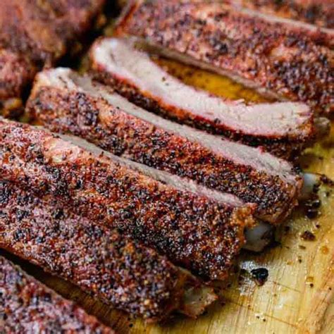 How many sugar are in bbq spiced spare ribs - calories, carbs, nutrition