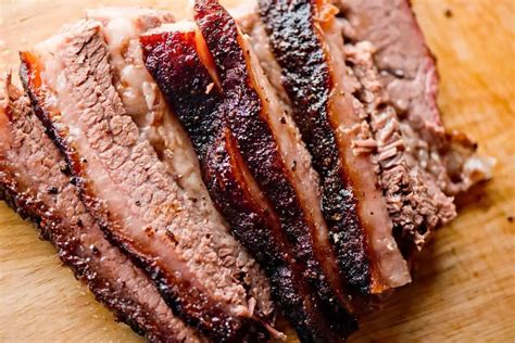 How many sugar are in beef brisket house smoked 6 oz - calories, carbs, nutrition