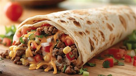 How many sugar are in beef burrito with salsa and sour cream - calories, carbs, nutrition