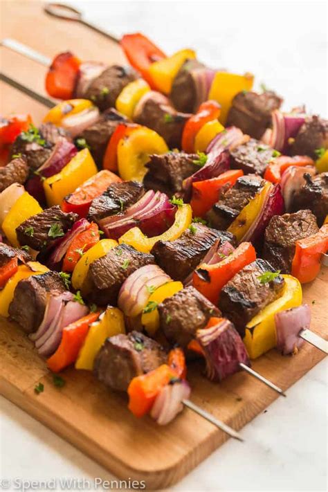 How many sugar are in beef kabob - calories, carbs, nutrition