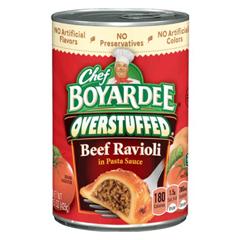 How many sugar are in beef ravioli - calories, carbs, nutrition