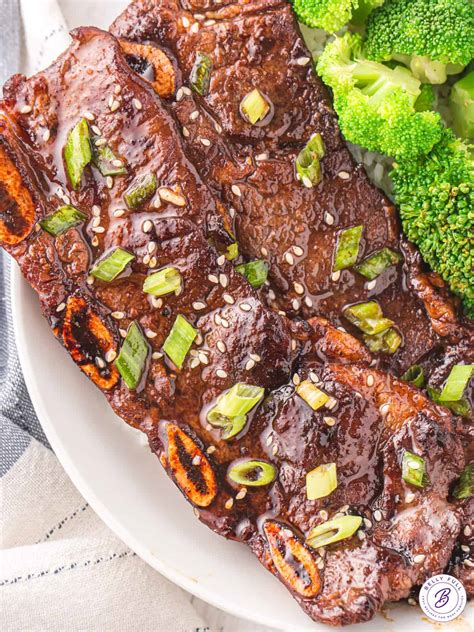 How many sugar are in beef short ribs korean 1 ea - calories, carbs, nutrition