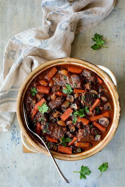 How many sugar are in beef shortribs burgundy - calories, carbs, nutrition