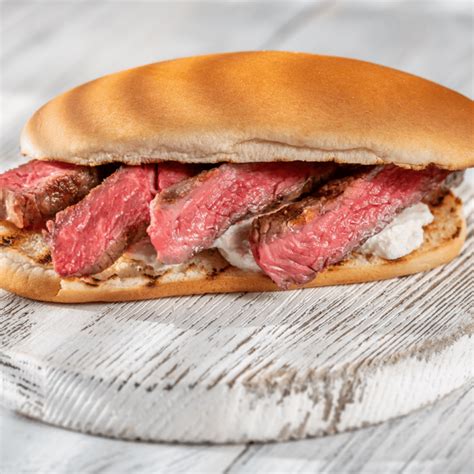 How many sugar are in beef tenderloin sandwich - calories, carbs, nutrition