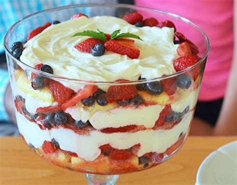 How many sugar are in berry trifle - calories, carbs, nutrition