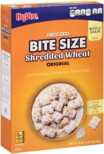 How many sugar are in bite size frosted shredded wheat - calories, carbs, nutrition