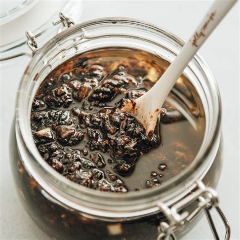 How many sugar are in black bean sesame sauce - calories, carbs, nutrition
