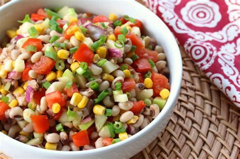 How many sugar are in black-eyed pea salad - calories, carbs, nutrition