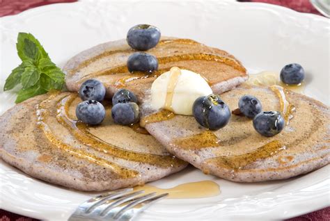 How many sugar are in blue corn pancakes - calories, carbs, nutrition