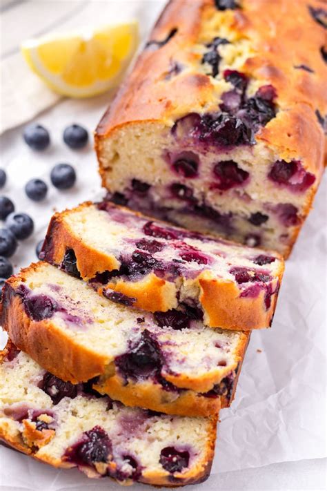 How many sugar are in blueberry bread - calories, carbs, nutrition