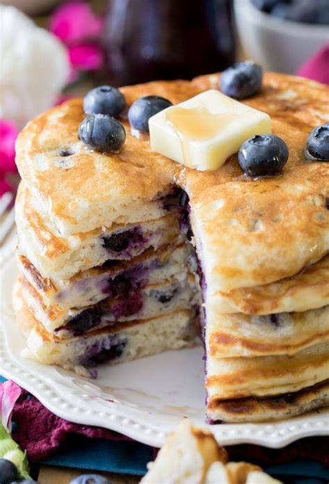 How many sugar are in blueberry pancake - calories, carbs, nutrition