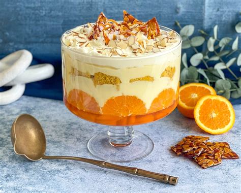 How many sugar are in blueberry-orange trifle - calories, carbs, nutrition