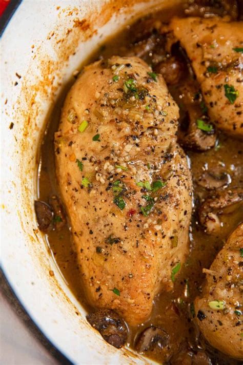 How many sugar are in braised chicken breast - calories, carbs, nutrition