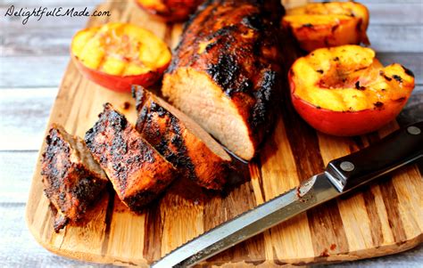 How many sugar are in braised pork with grilled peaches - pro - calories, carbs, nutrition