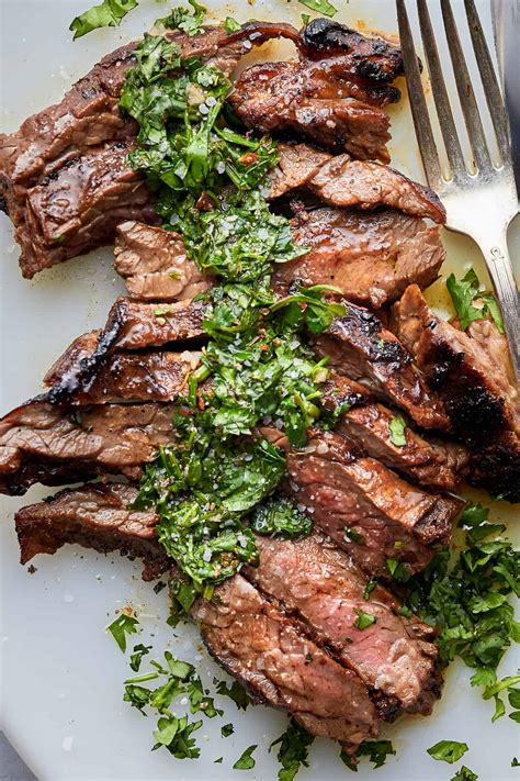How many sugar are in brazilian beef with chimichurri - calories, carbs, nutrition