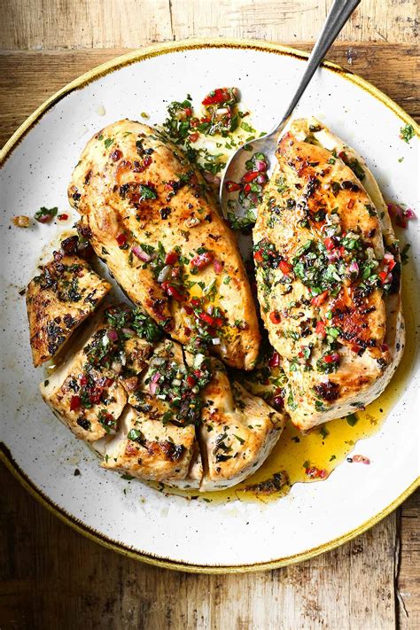 How many sugar are in brazilian chicken breast with chimichurri - calories, carbs, nutrition