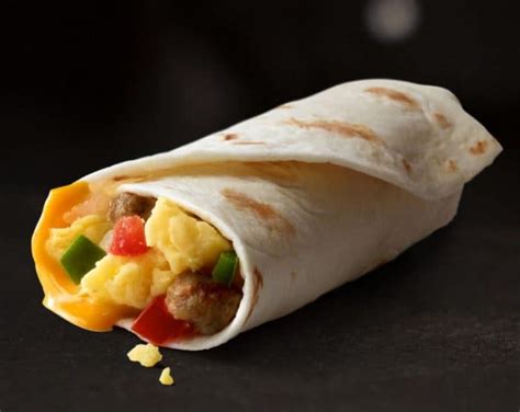 How many sugar are in breakfast burrito - calories, carbs, nutrition