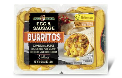 How many sugar are in breakfast sausage burrito - calories, carbs, nutrition