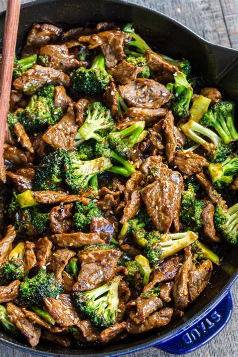 How many sugar are in broccoli and beef - calories, carbs, nutrition