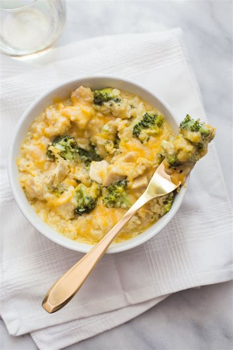 How many sugar are in broccoli and brown rice bake - calories, carbs, nutrition