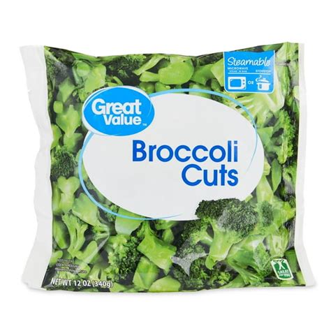 How many sugar are in broccoli cuts frozen steamed 4 oz - calories, carbs, nutrition