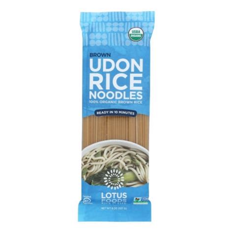 How many sugar are in brown rice udon noodles - calories, carbs, nutrition