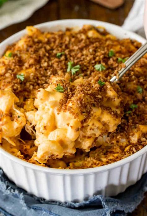 How many sugar are in buffalo chicken mac & cheese - calories, carbs, nutrition