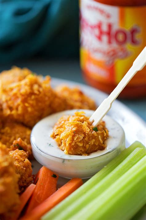 How many sugar are in buffalo chicken nuggets - calories, carbs, nutrition