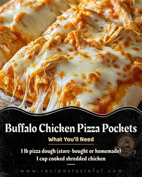 How many sugar are in buffalo chicken pizza pocket - calories, carbs, nutrition