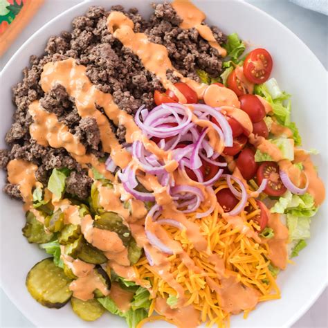 How many sugar are in build a burger with salad - calories, carbs, nutrition