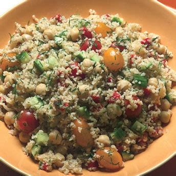 How many sugar are in bulgur garbanzo bean and fennel salad - calories, carbs, nutrition