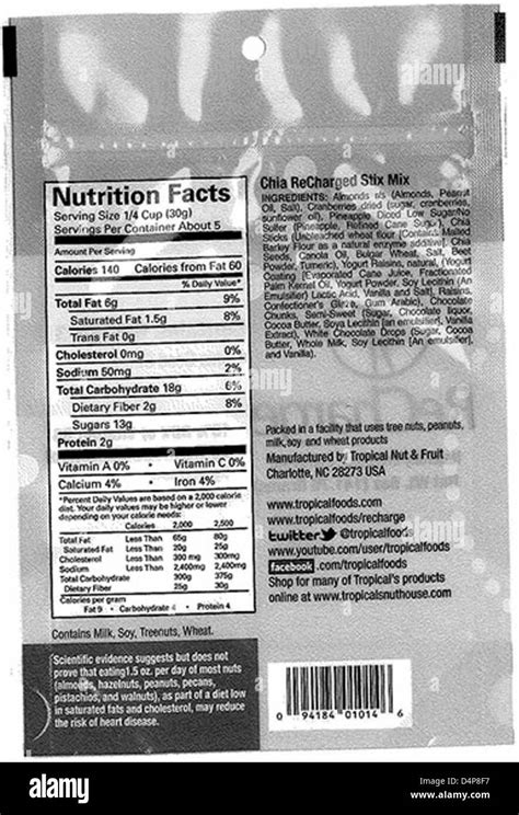 How many sugar are in bulk snack chai recharged stix mix 1 oz - calories, carbs, nutrition