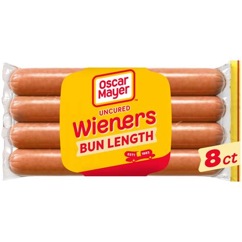 How many sugar are in bun-length wieners classic - calories, carbs, nutrition