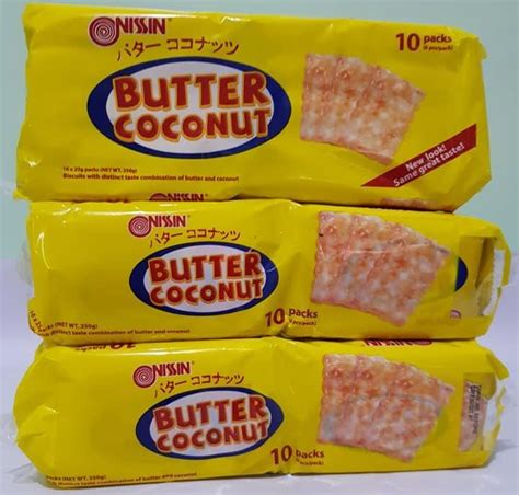 How many sugar are in butter coconut biscuits - calories, carbs, nutrition