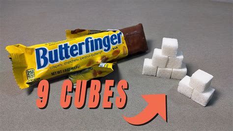 How many sugar are in butterfinger - calories, carbs, nutrition