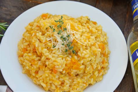 How many sugar are in butternut squash risotto - calories, carbs, nutrition