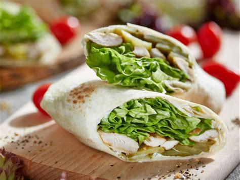 How many sugar are in cambodian chicken wrap on wheat lavash - calories, carbs, nutrition