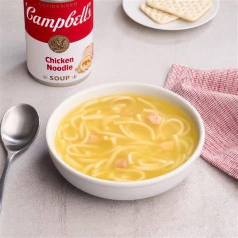 How many sugar are in campbells chicken noodle soup - calories, carbs, nutrition