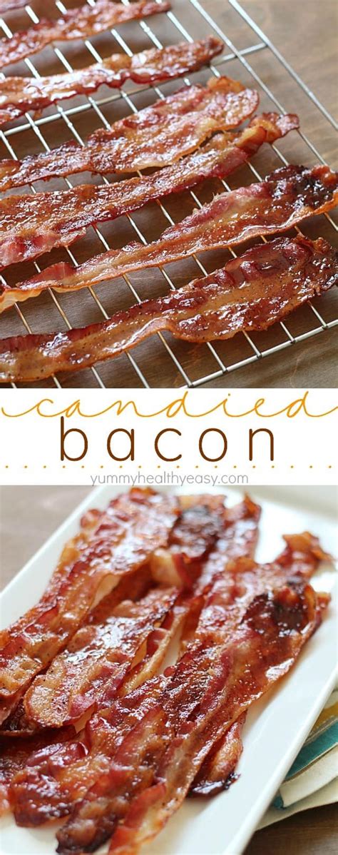 How many sugar are in candied bacon - calories, carbs, nutrition