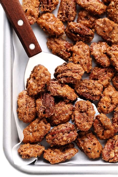 How many sugar are in candied pecans - calories, carbs, nutrition